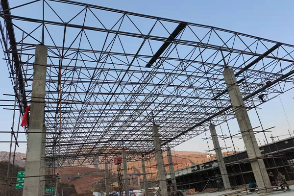 北辰钢结构网架图片