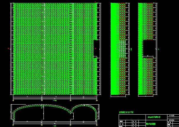 北辰驻马店确山县白云山料场网架