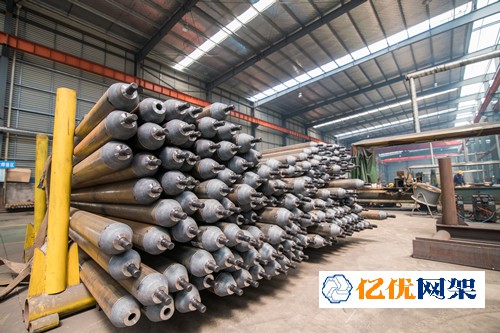 北辰网架抛丸车间